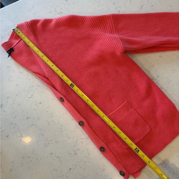 J.Crew V-neck cotton-cashmere cardigan sweater in Large - Picture 8 of 10